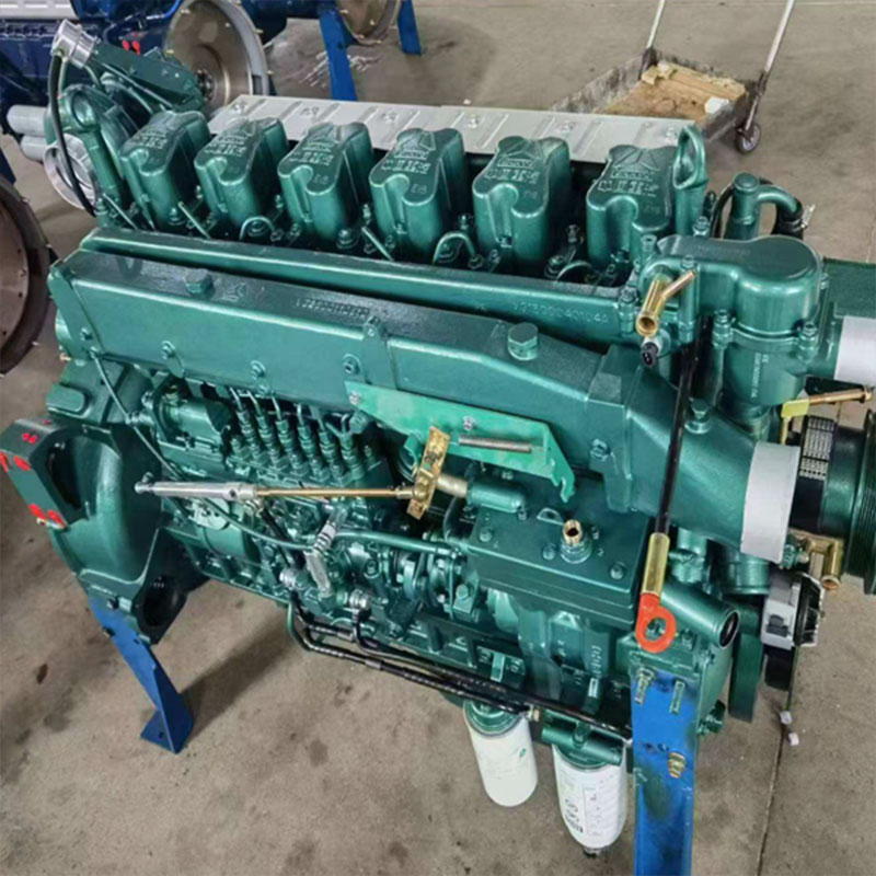 محرك ديزل WD61547 مستعمل بست أسطوانات